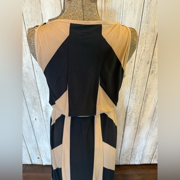 Coldwater Creek Black and Tan Maxi Dress - Picture 5 of 7